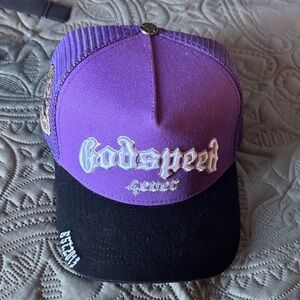 Purple and Black Godspeed Hat